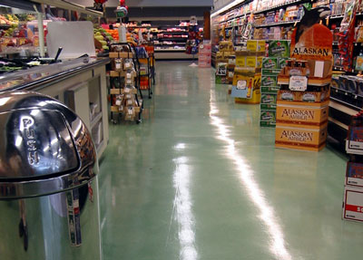 Grocery Store Epoxy Floors